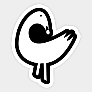 Sankofa bird symbol Sticker